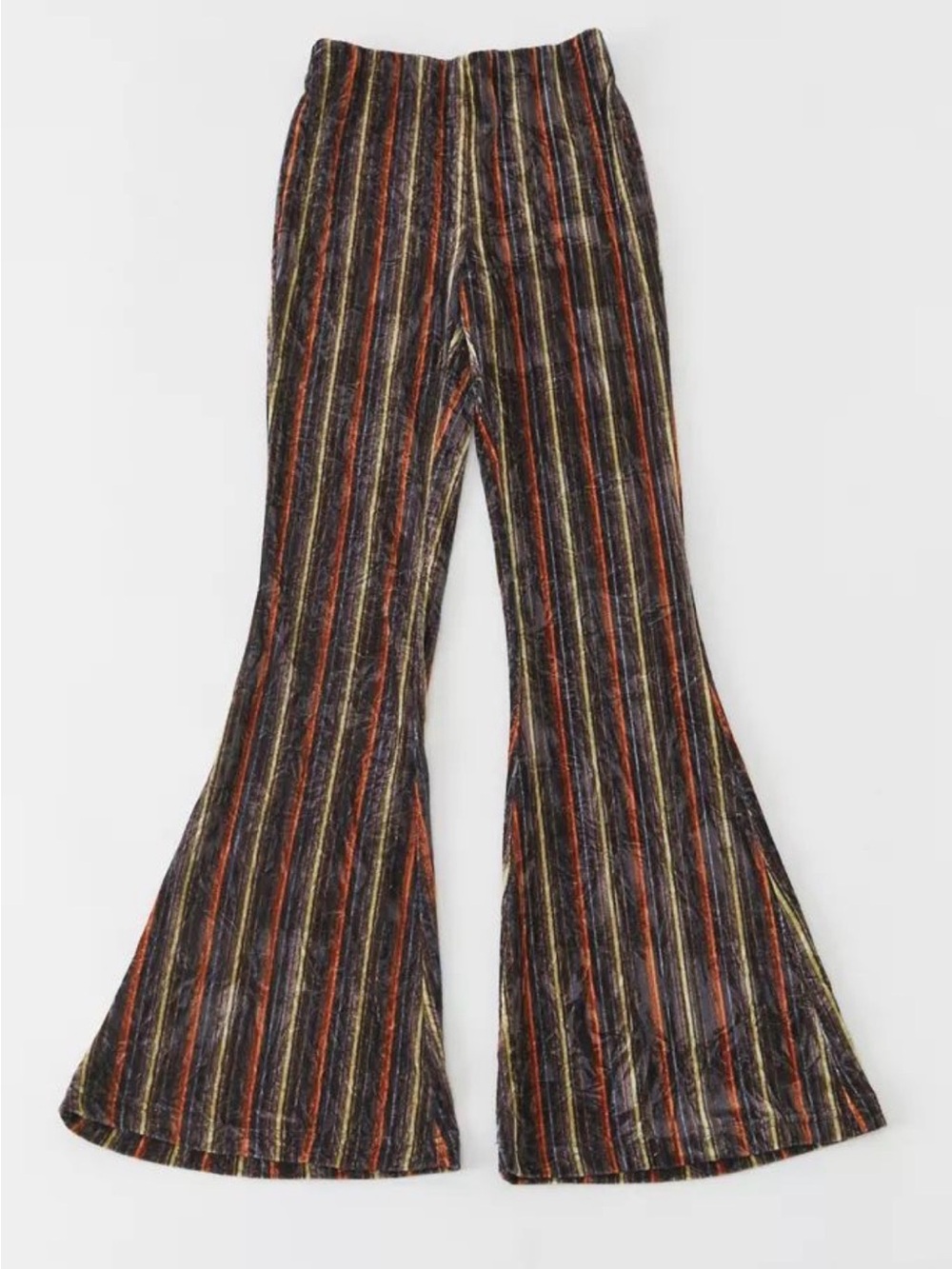 Urban Outfitters Multicolor Striped Velvet Pants